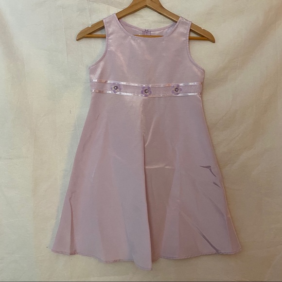 BONNIE JEAN Lavender Girls Dress & Jacket size 10 - Picture 4 of 10